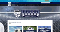 Desktop Screenshot of hudsonsoccer.com